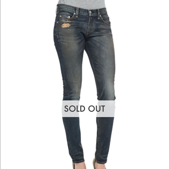 Rag & Bone skinny in arsenal size 25. Never worn. - Picture 4 of 7